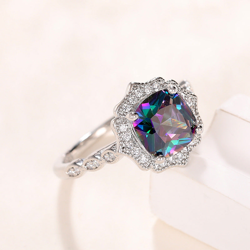 Wholesale of New Flower Shaped Copper Rings